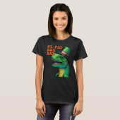 T-shirt Happy St Pat Rex Day St Patricks Day Rex Leprechau (Devant entier)