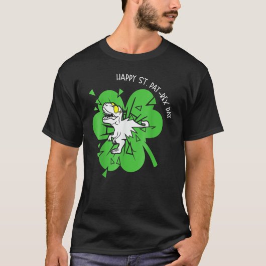 T-shirt Happy St Pat REX Day St Patricks Dinosaur Mama (Devant)