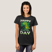 T-shirt Happy St Pat Rex St Patrick's Day Cute Dinosaur Ki (Devant entier)