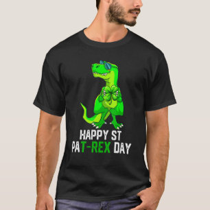 T-shirt Happy St Pat T Rex Patrick S Day Dinosaur B