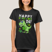 T-shirt Happy St Pat Trex Day Dino St Patricks Day Toddler (Devant)