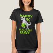 T-shirt Happy St Pat Trex Day Dino St Patricks Day Toddler (Devant)