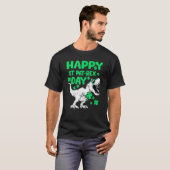 T-shirt Happy St PaTRex Dinosaur Saint Patrick's Day Boys  (Devant entier)