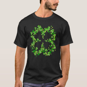 T-shirt Happy St Patrick's Day, 4 Leaf Clover