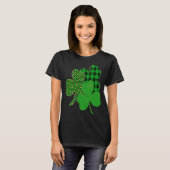 T-shirt Happy St Patrick's Day  C Lucky Shamrock Irish (Devant entier)
