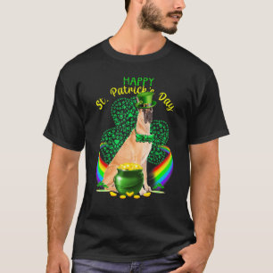 T-shirt Happy St Patricks Day Great Dane Leprechaun Hat Sh