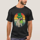 T-shirt Happy St Patricks Day Irish Pug Dog Cute Saint Pad (Devant)
