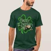 T-shirt Happy St Patrick's Day - Pot Of Gold (Devant)