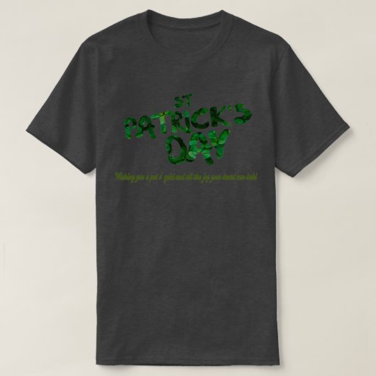 T-shirt HAPPY ST PATRICKx27S DAY (Design devant)