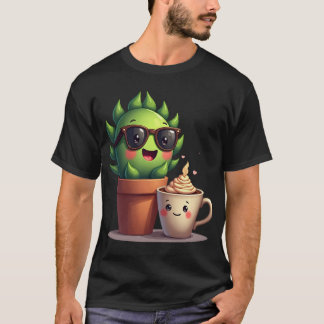 T-shirt Happy Succulent Plant Parent Kawaii Sticker Mug