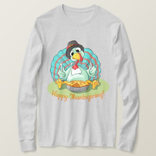 T-shirt Happy Thanksgiving (Design devant)