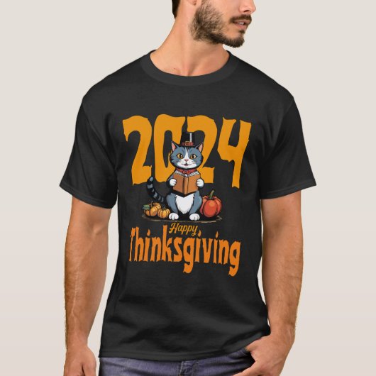 T-shirt Happy Thanksgiving  (Devant)