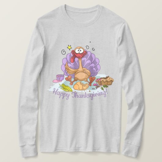 T-shirt Happy Thanksgiving (Design devant)
