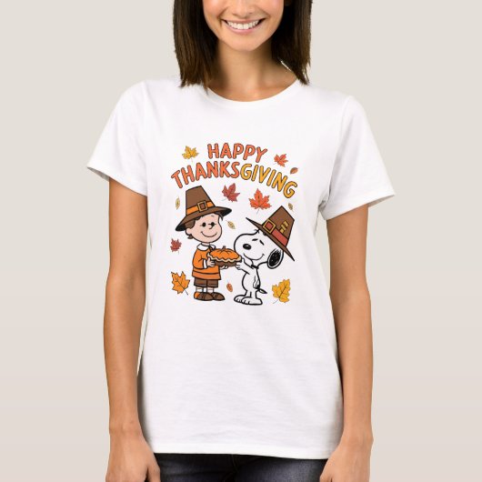 T-shirt Happy Thanksgiving (Devant)