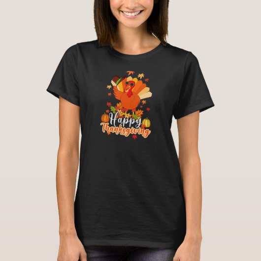 T-shirt Happy thanksgiving (Devant)