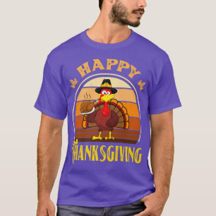 T-shirt Happy Thanksgiving 2022 Shirt For Boys Girls Kids