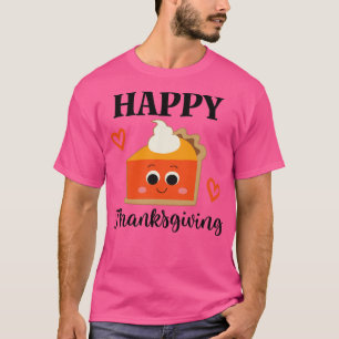 T-shirt Happy Thanksgiving Pumpkin Pie