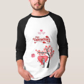 T-shirt Happy Valentine’s Day – Romantic Couple  (Devant)