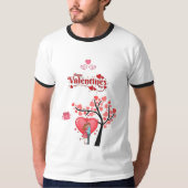 T-shirt Happy Valentine’s Day – Romantic Couple  (Devant)