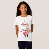 T-Shirt Happy Valentine’s Day – Romantic Couple (Devant entier)