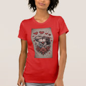 T-shirt Happy Valentine's Day Personalized Gift (Devant)