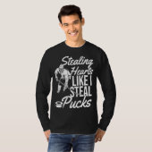 T-shirt Happy Valentine's Day Roses Date Night Flowers Ice (Devant entier)