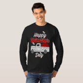 T-shirt Happy Valentine's Day Roses Date Night Flowers Lov (Devant entier)