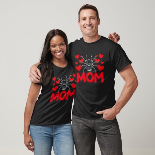 T-shirt Happy Valentine's Day Tarantula Mom Mothers Day Va (Unisexe)