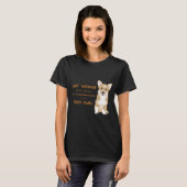 T-shirt Happy Welsh Corgi Pembroke - CORGI MAMA (Devant entier)