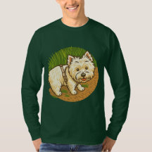 Happy Westie on Nature Trail