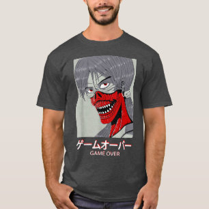 T-shirt Harajuku Esthétique Tokyo Strewear Manga Otaku Ja