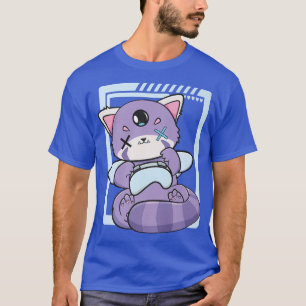 T-shirt Harajuku Red Panda Jeu Decora Fairy Kei Anime N