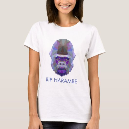 T-shirt harambe de déchirure (Devant)