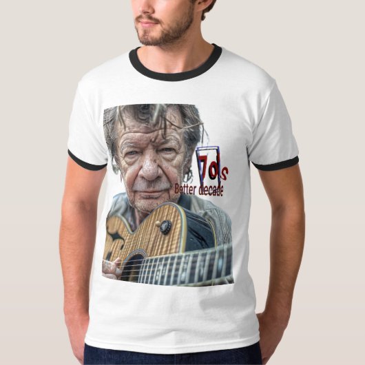 T-shirt Hard Rock 70 (Devant)