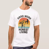 T-shirt Hard Work, Honest Living – Labor Day Pride (Devant)