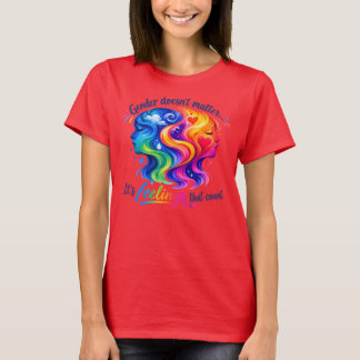 T-shirt Hardball Syndicate Femmes Tee Rainbow Feelings