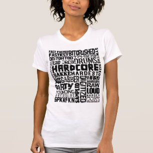 T-shirt Hardcore01-black