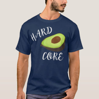 T-shirt hardcore Avocado Funny