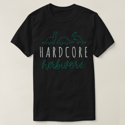T-shirt Hardcore Herbivore (Design devant)