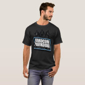 T-shirt HARDCORE PARKOUR CLUB Essentiel (Devant entier)