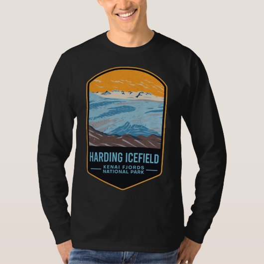 T-shirt Harding Icefields Kenai Fjords National Park (Devant)