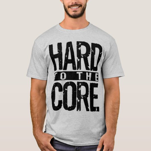 T-shirt hardtothecore01-black (Devant)