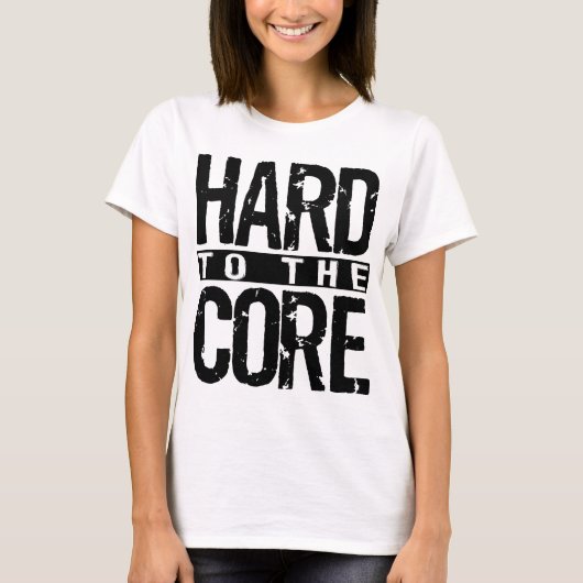 T-shirt hardtothecore01-white (Devant)