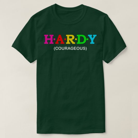 T-shirt Hardy Courage (Design devant)