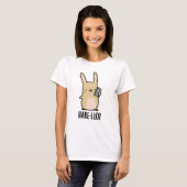 T-shirt Hare-Lo Il Funny Hare Rabbit Pun (Devant entier)