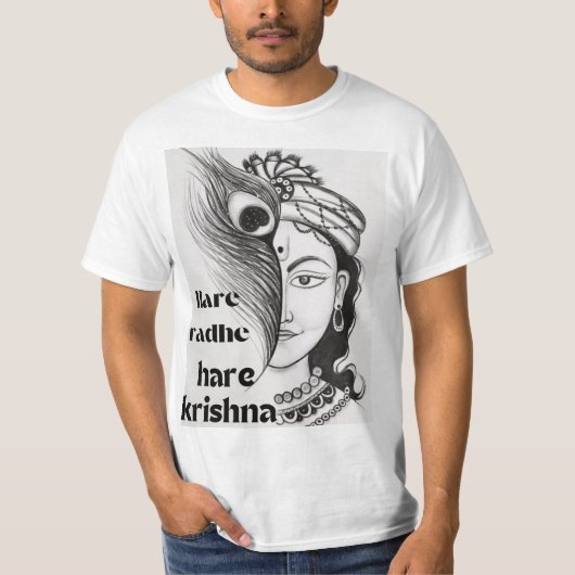 T-shirt Hare radhe hare krishna (Devant)