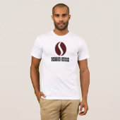 T-shirt Haricot de café funky (Devant entier)
