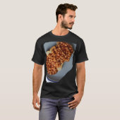 T-shirt Haricots britanniques sur le cadeau de (Devant entier)