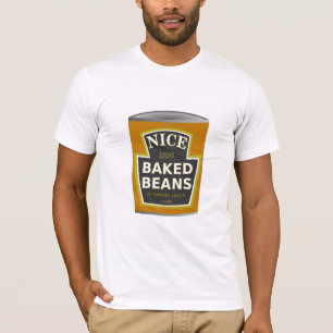 T-SHIRT HARICOTS CUITS AU FOUR DE AVERTISSEMENT