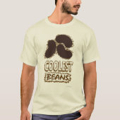 T-shirt Haricots les plus frais Funny Froid Cool Bean Cart (Devant)